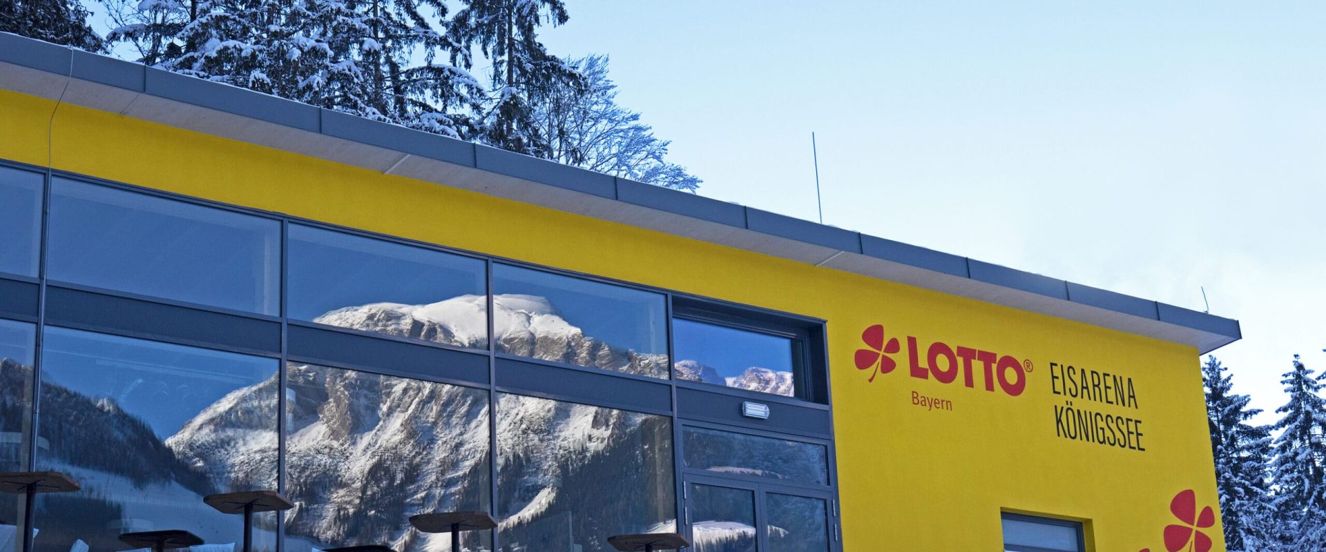 VIP-Gebäude Eisarena Königssee